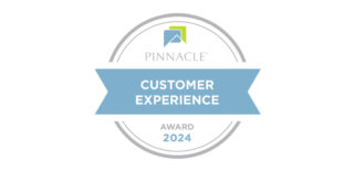 2024 Pinnacle Customer Experience Award seal, Elk Run Assisted Living in Evergreen, CO